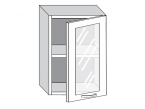 1.50.3 Шкаф настенный (h=720) на 500мм с 1-ой стекл. дверцей в Кунашаке - kunashak.magazinmebel.ru | фото