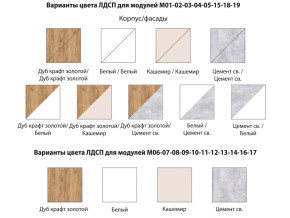 Детская Осло Дуб крафт золотой-Кашемир ручка торцевая в Кунашаке - kunashak.magazinmebel.ru | фото - изображение 2