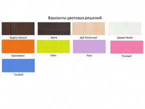 Кровать чердак Малыш 70х160 бодега-оранжевый в Кунашаке - kunashak.magazinmebel.ru | фото - изображение 2