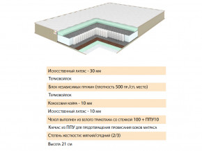 Матрас Тиссая 180х200 в Кунашаке - kunashak.magazinmebel.ru | фото - изображение 2