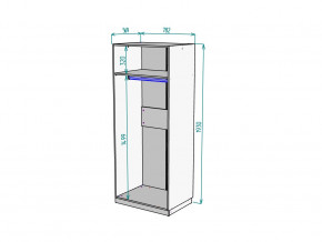 Шкаф Malta light H287 Белый в Кунашаке - kunashak.magazinmebel.ru | фото - изображение 2