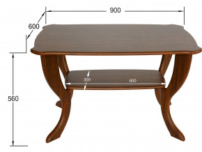 Стол журнальный Маэстро СЖ-01 орех в Кунашаке - kunashak.magazinmebel.ru | фото - изображение 2