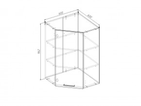 ВУ9 Модуль верхний Угловой МВУ9 в Кунашаке - kunashak.magazinmebel.ru | фото